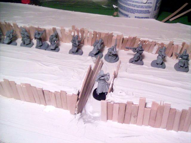 Death Korps of Krieg, Kreig, Terrain, Trench