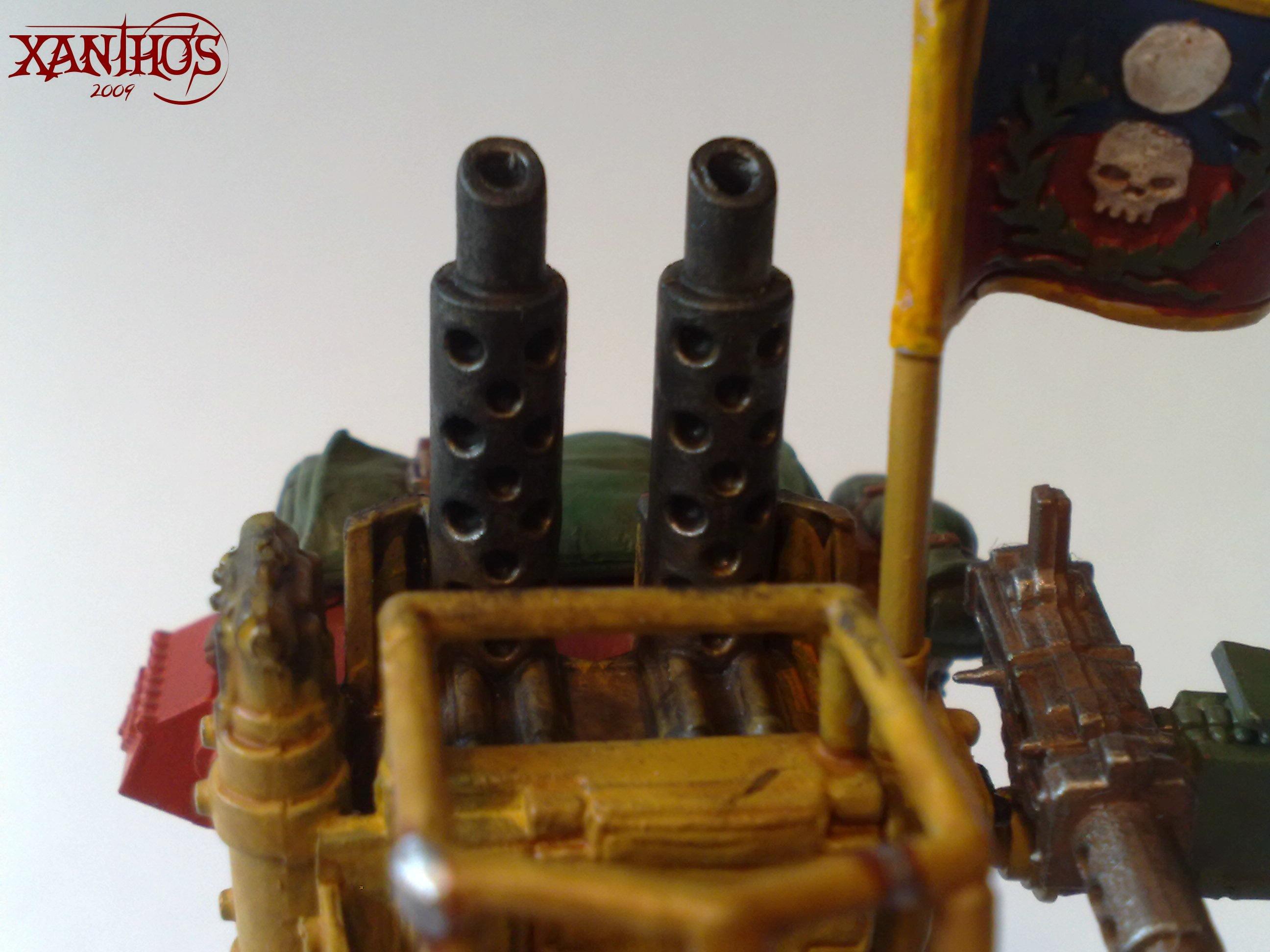 A closeup on the exhausts. Nice and grimy