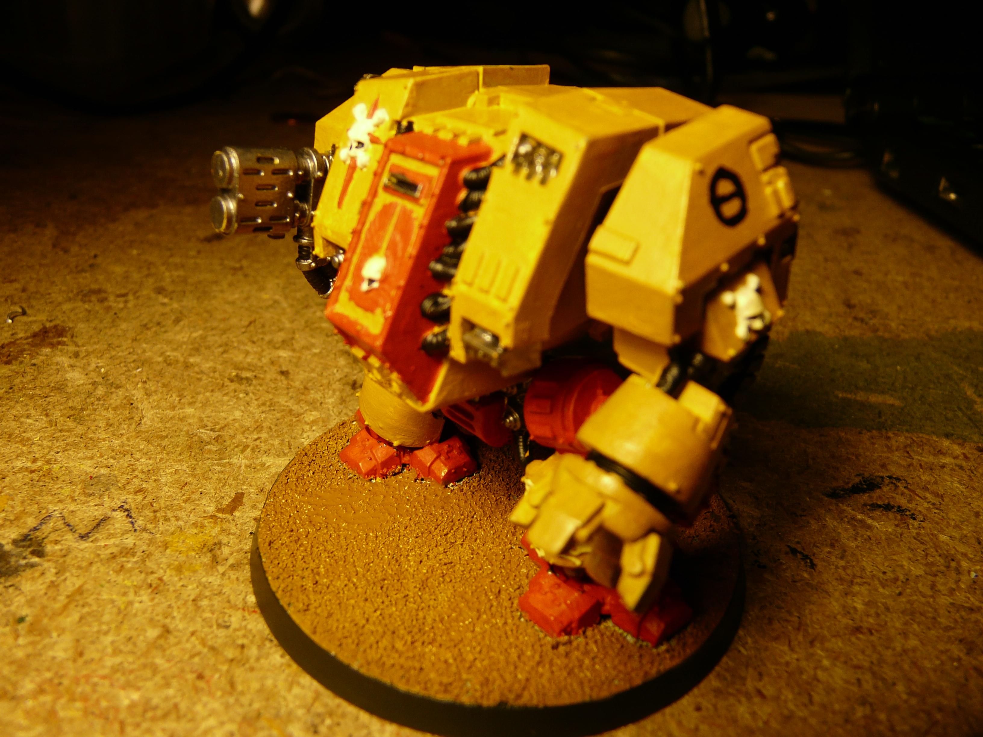 Dreadnought, Imperial Fists, Space Marines