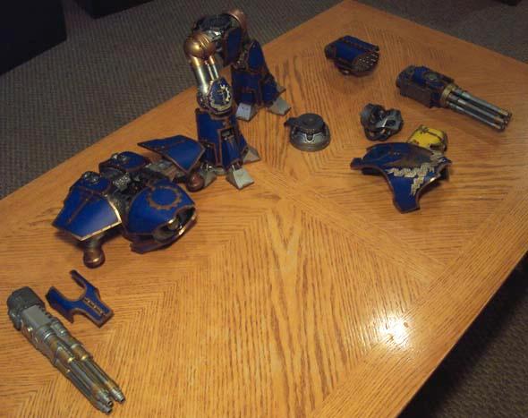 Titan, How she breaks down
