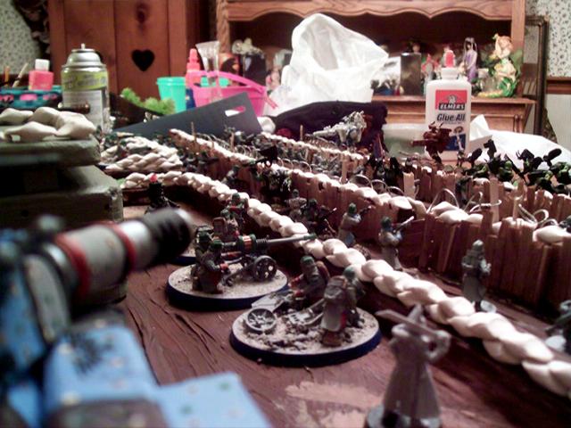 Terrain, Trench, Ready the Battle Cannon