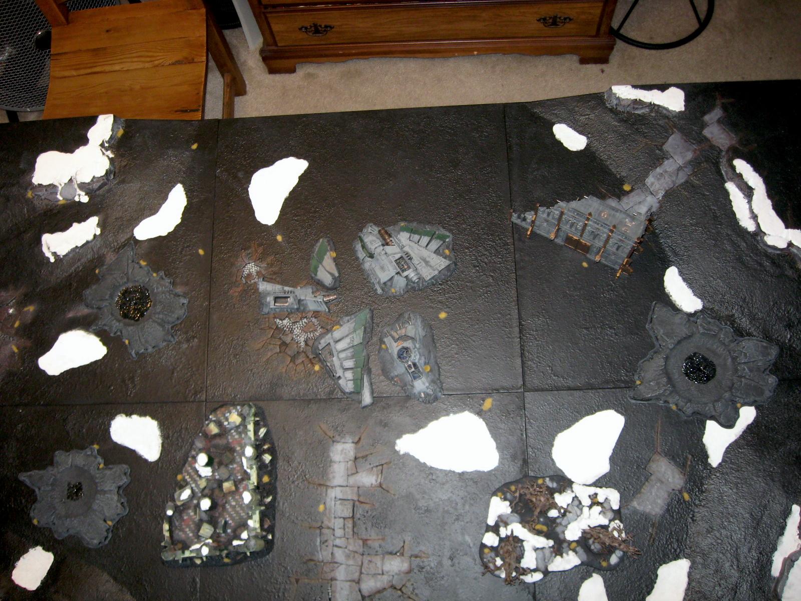 Battle Report, Daemons, Dark Angels, Tzeentch, Warhammer 40,000