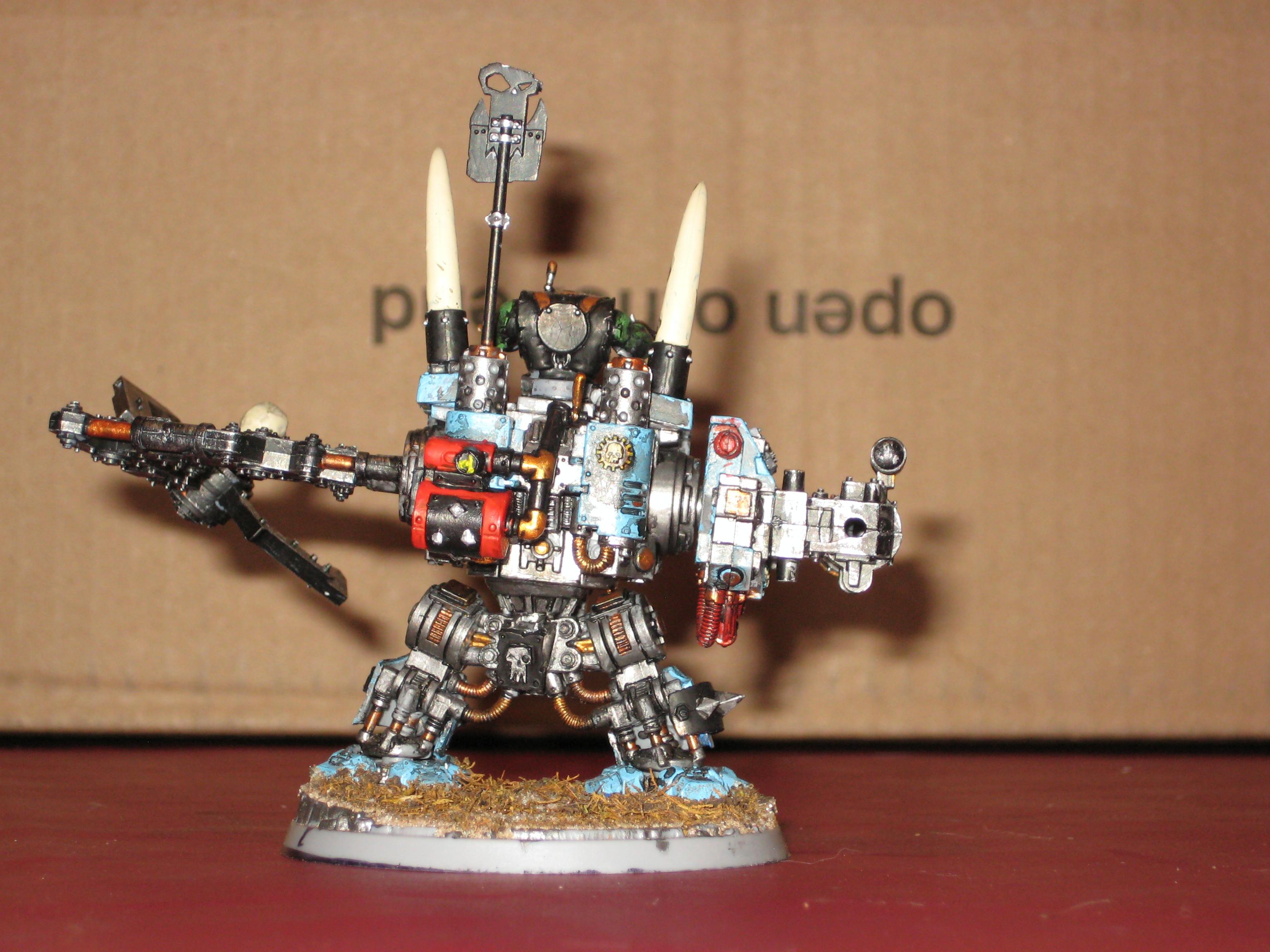 Ork Looted Deff Dread Conversion Back Shot