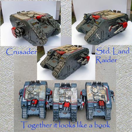 Grey Knights, Land Raider - Grey Knight Land Raiders - Gallery - DakkaDakka