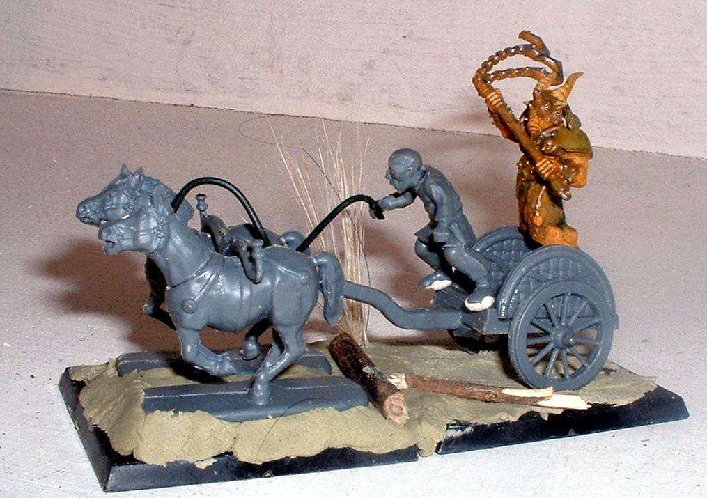Beastmen, Celt, Chariot, Nurgle, Wargames Factory