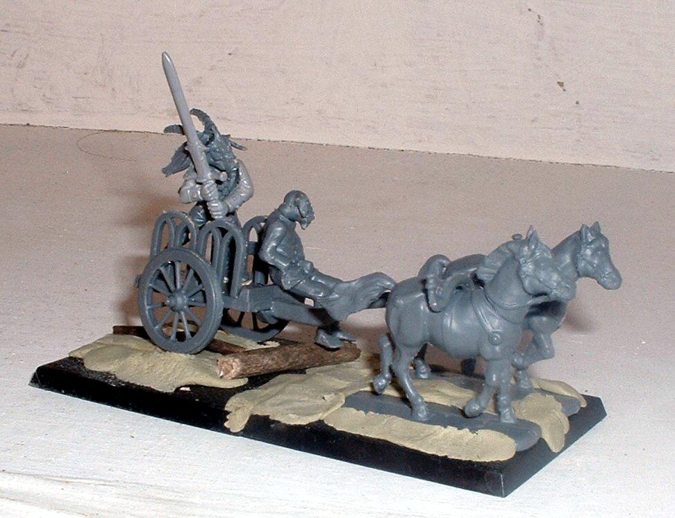 Beastmen, Celt, Chariot, Nurgle, Wargames Factory