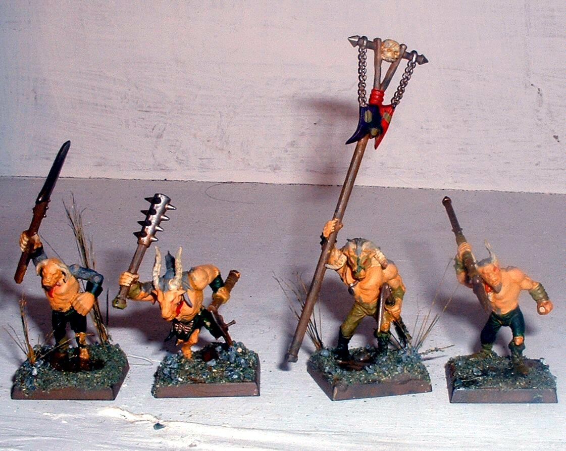Beastmen, Chaos, Gor, Nurgle, Ungor