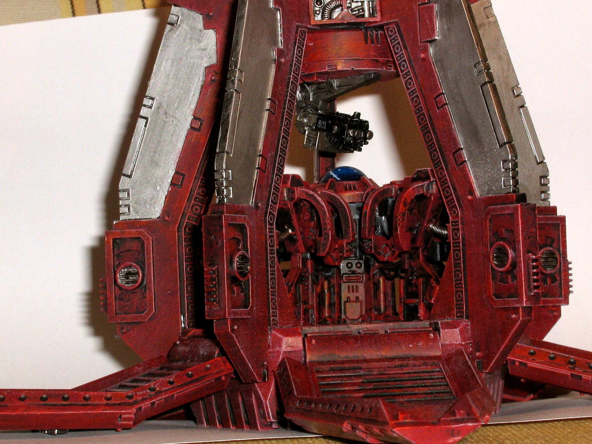 Drop Pod, Red, Space Marines, Warhammer 40,000
