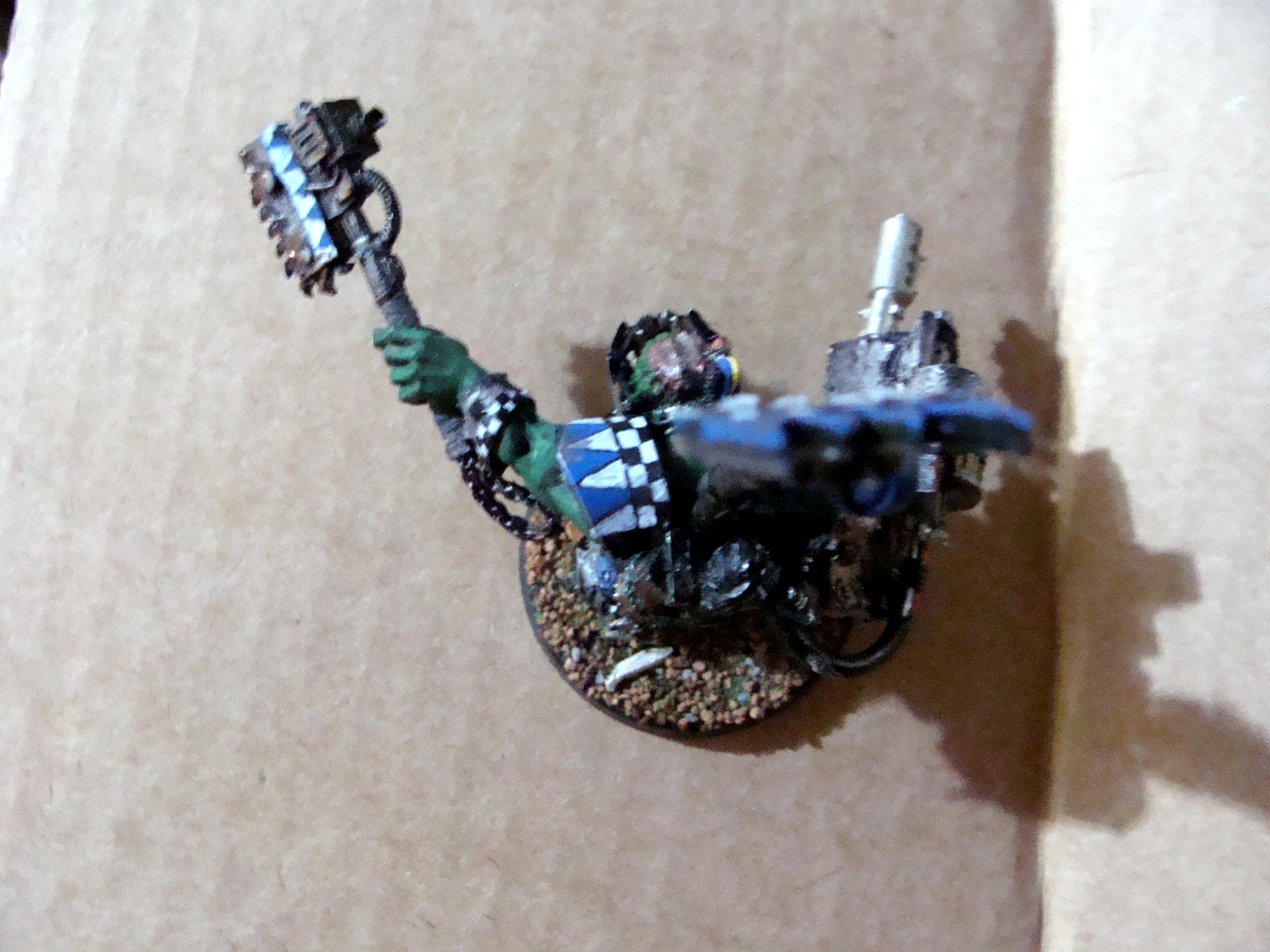 Conversion, Orks, Warboss, Warhammer 40,000, Work In Progress