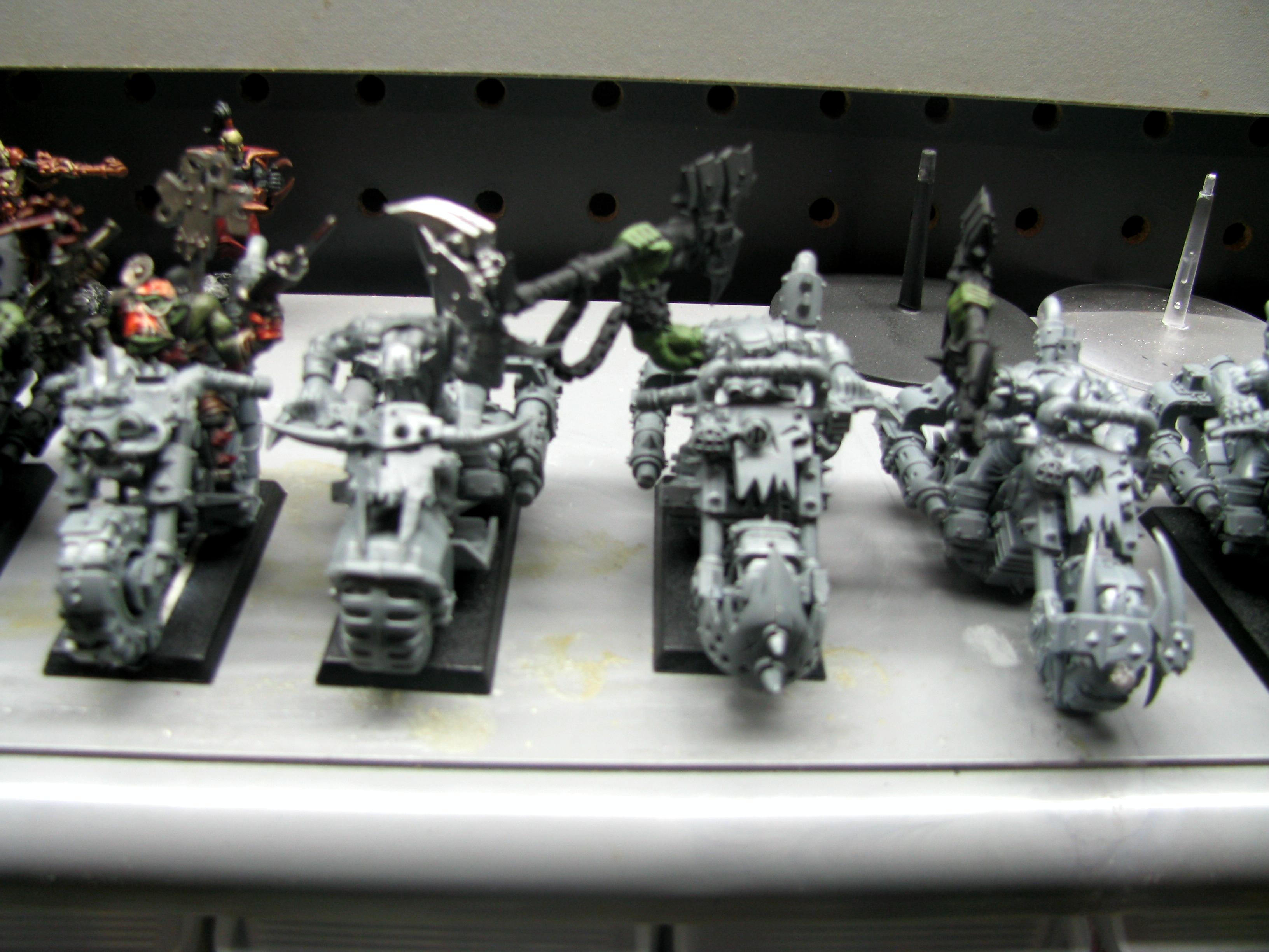Bike, Orks, Warhammer 40,000, Work In Progress