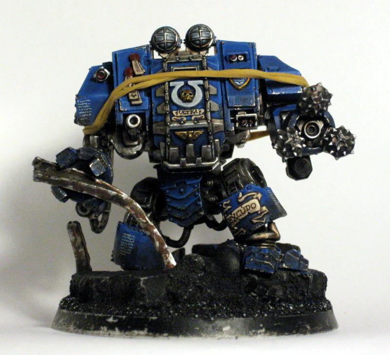 Dreadnought, Drill, Forge World, Ironclad, Ultramarines, Work In Progress