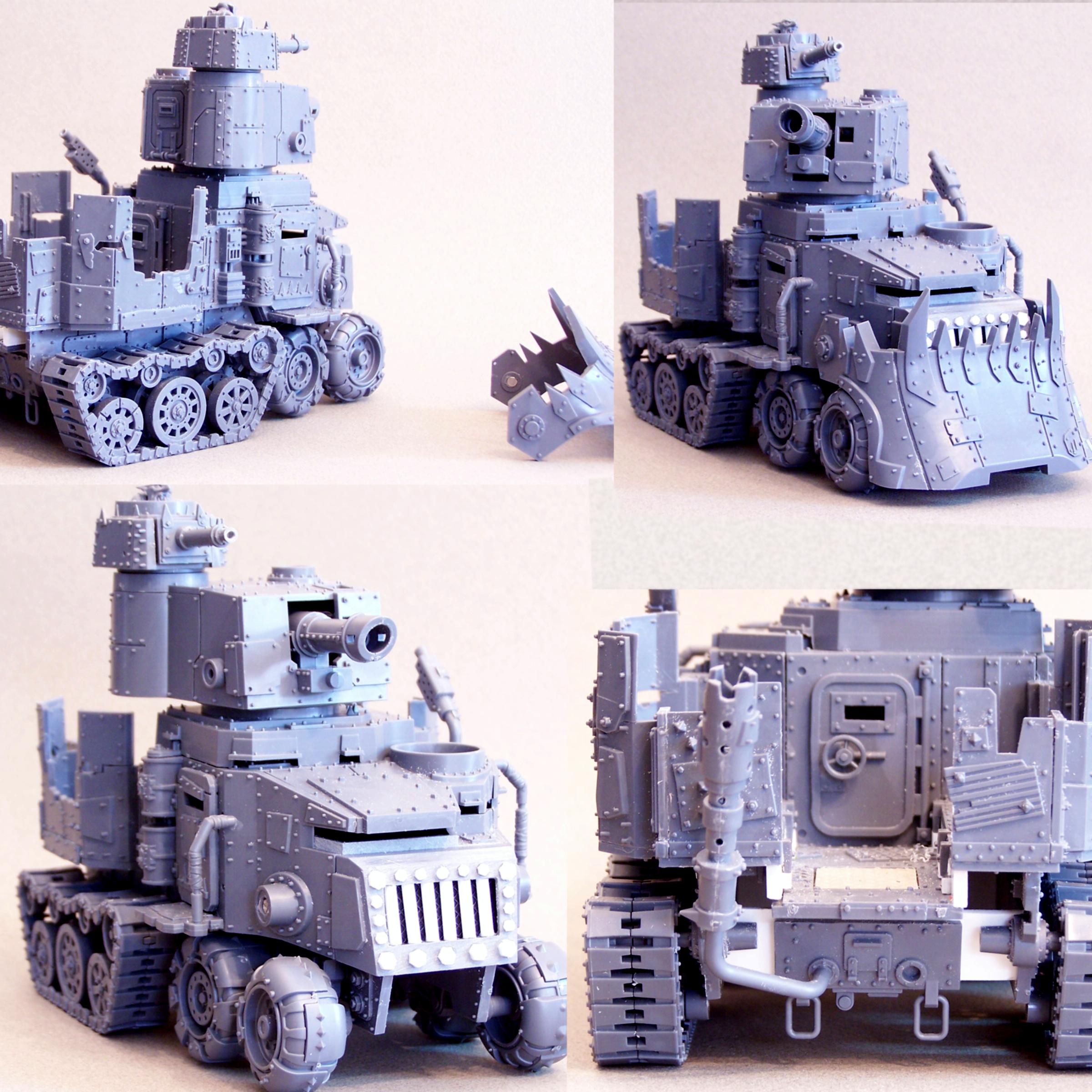 Battlewagon, Orks, Waaag, Waaagh!!!