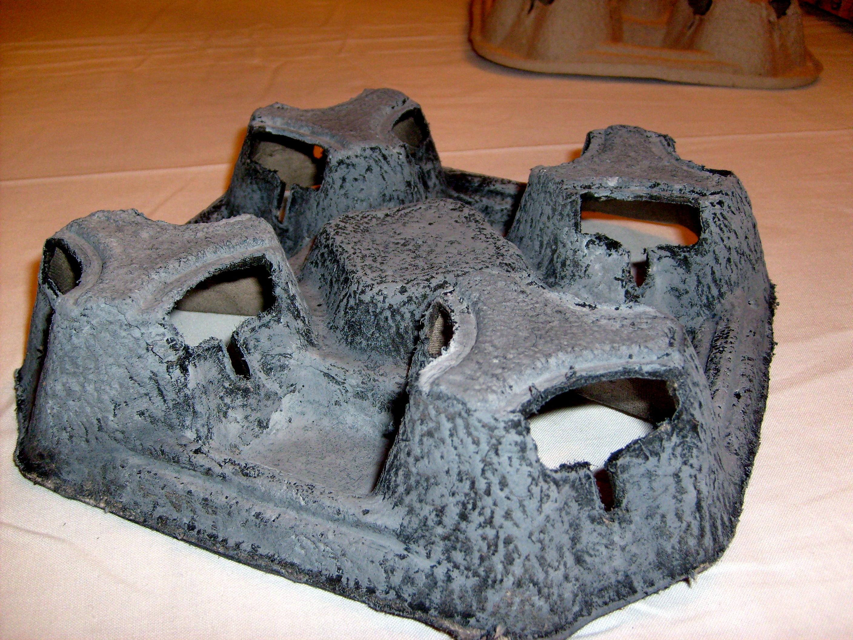 Bunker, Coffee Tray, Egg Carton, Homemade