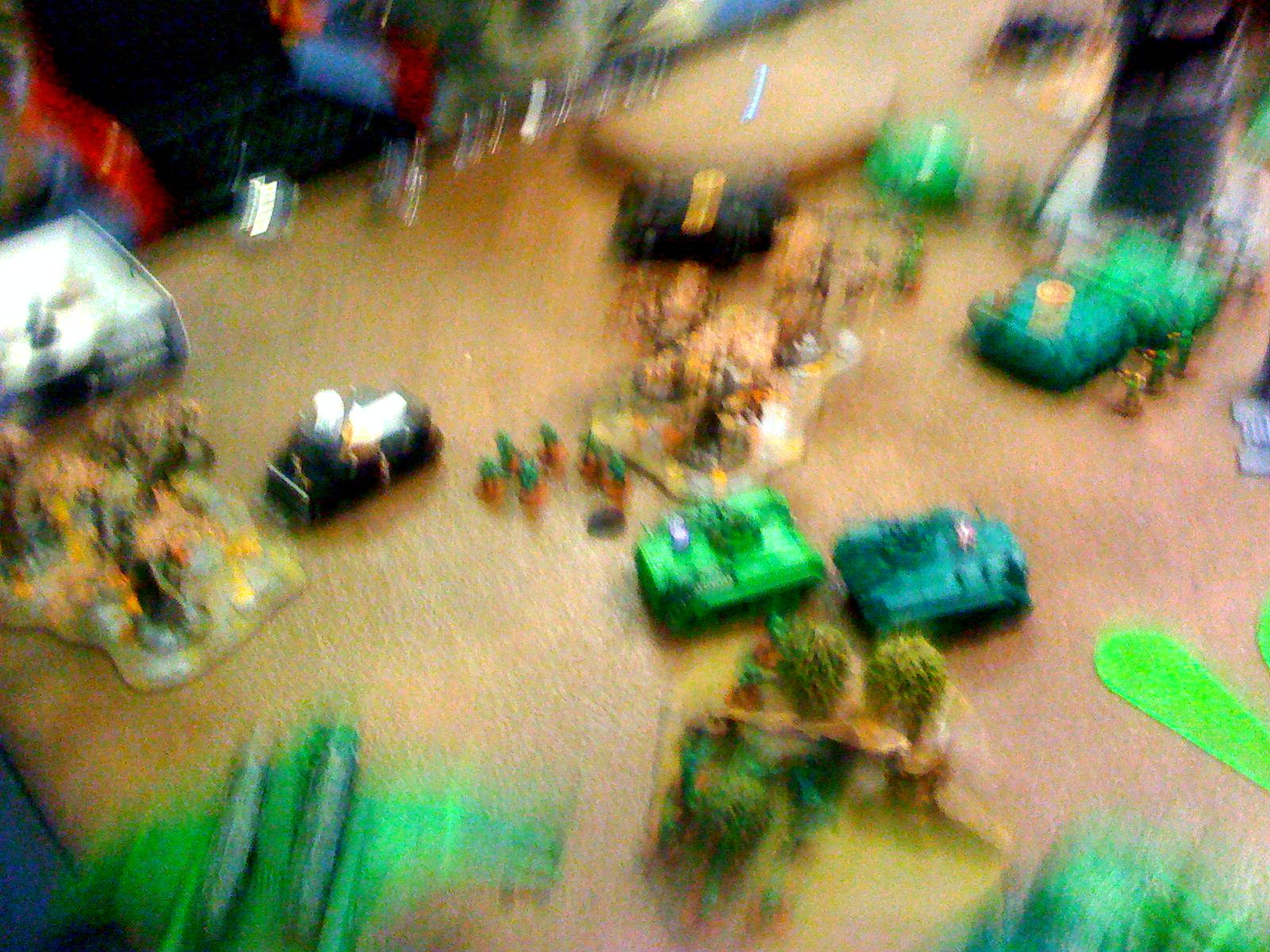Battle Report, Blurred Photo, Warhammer 40,000