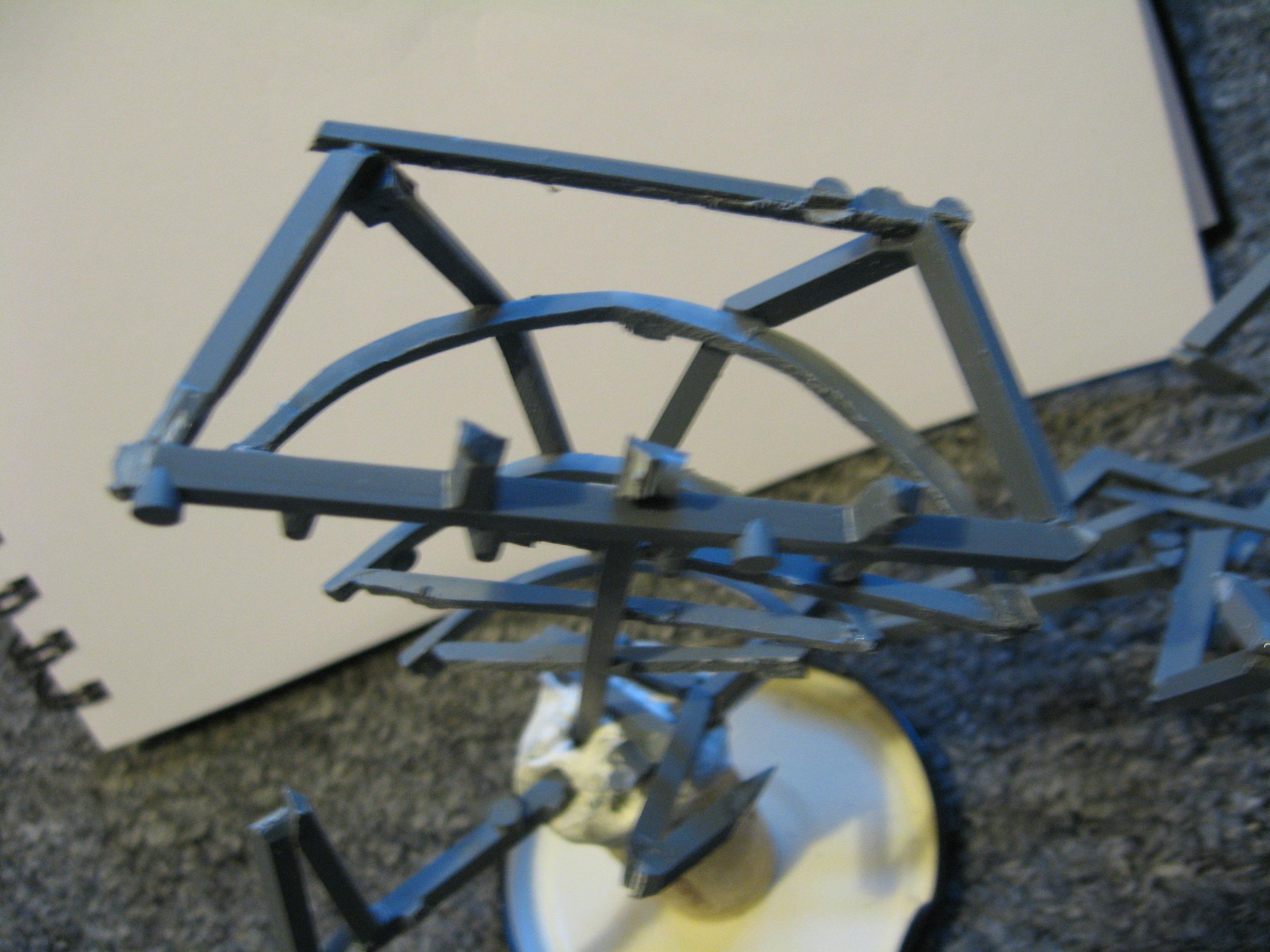 Work In Progress, Tried to show the angles of the rib supports