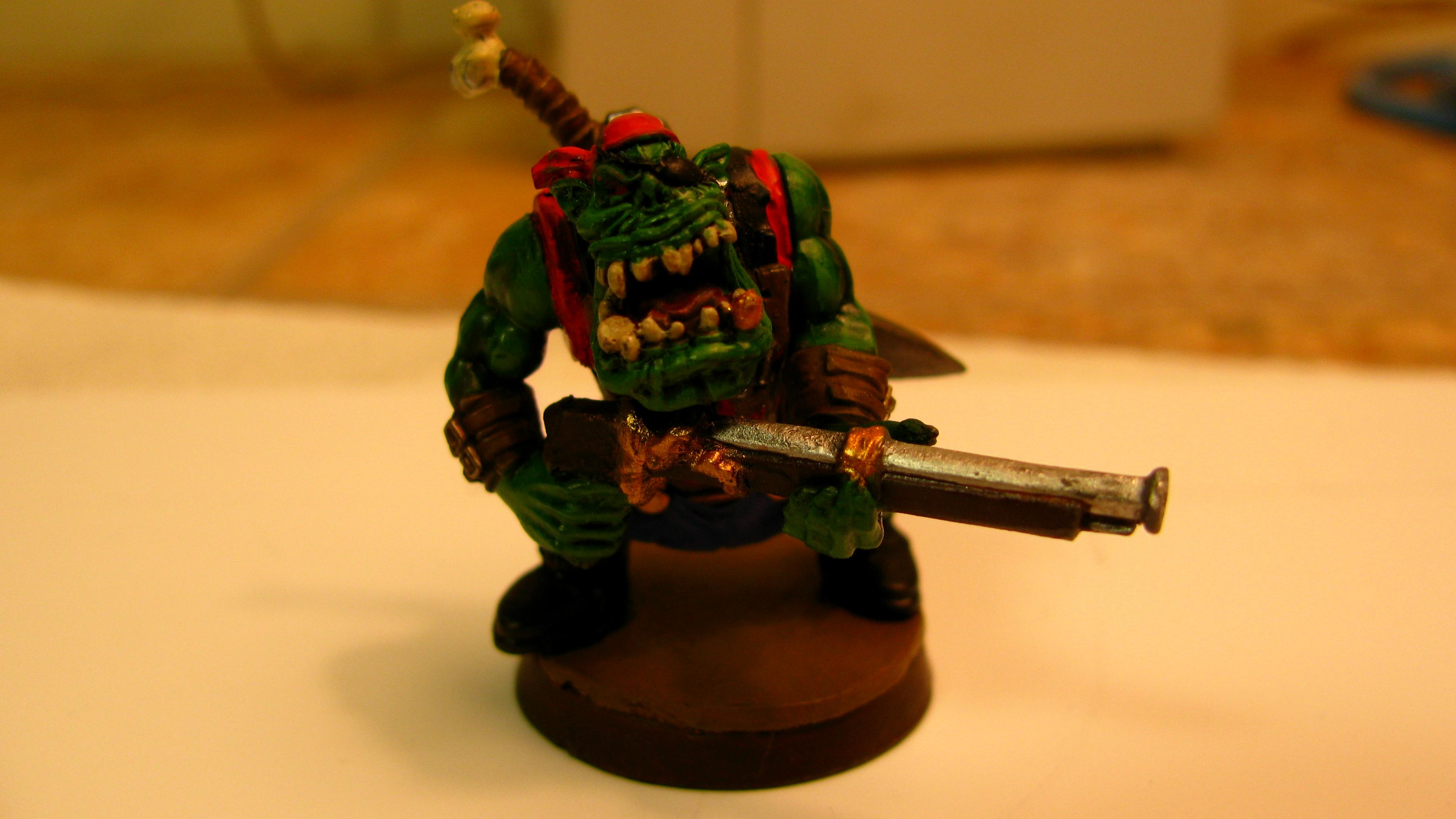Orks, Pirate, Ork Pirate WIP