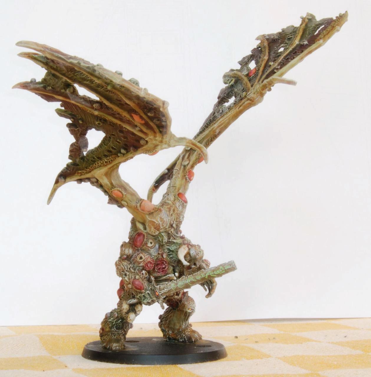 Awesome, Chaos, Chaos Space Marines, Conversion, Daemon Prince, Daemon Prince. Death Guard, Daemons, Death Guard, Duel, Greenstuff, Nurgle, Nurgle Demon Prince, Nurgle Demon Prince Converted, Plague Marines, Prince, Sculpting, Winged, Work In Progress