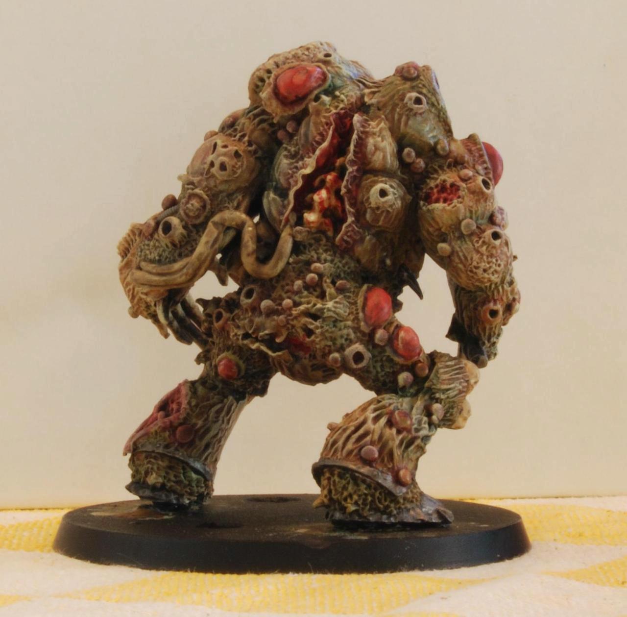 Chaos, Chaos Space Marines, Conversion, Daemon Prince, Daemon Prince. Death Guard, Daemons, Death Guard, Duel, Nurgle, Plague Marines, Prince, Winged, Work In Progress