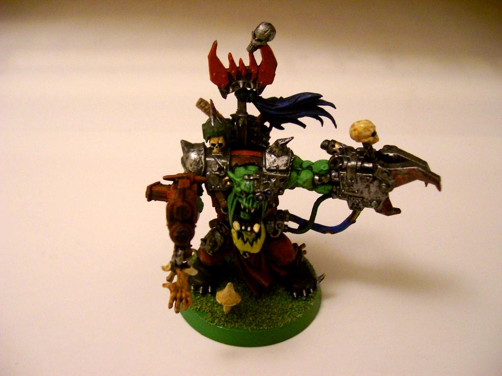 slightly converted assalt on black reach warboss (front)
