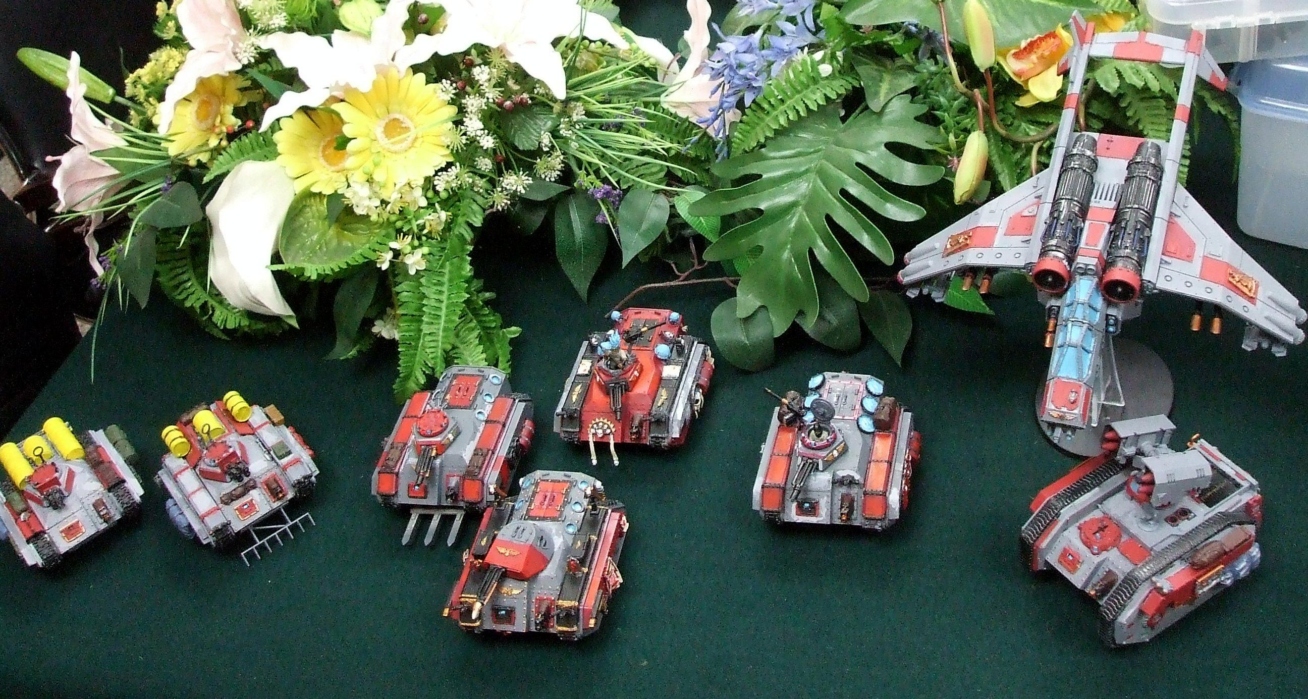Banewolf, Chimera, Imperial Guard, Inquisition, Manticore, Valkyrie, Vendetta