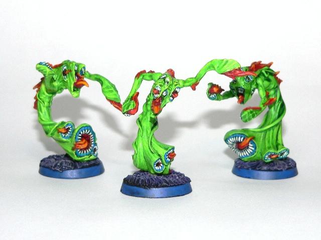 Chaos, Chaos Daemons, Flamers, Tzeentch, Warhammer 40,000, Warhammer Fantasy