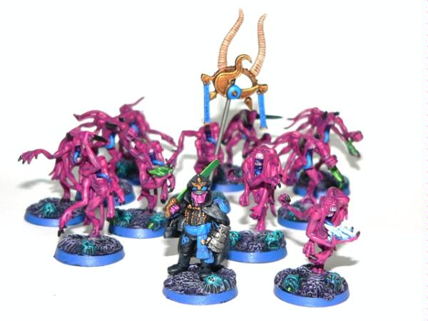 WARHAMMER FANTASY BATTLE Realm of Chaos Champion of Khorne métal années