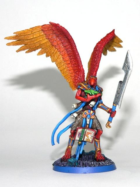 Chaos, Chaos Daemons, Daemon Prince, Tzeentch, Warhammer 40,000, Warhammer Fantasy
