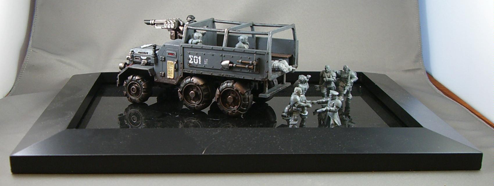 Diorama, Imperial Guard, Truck