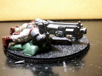 Heavy Bolter, Hvt, Imperial Guard, Prone