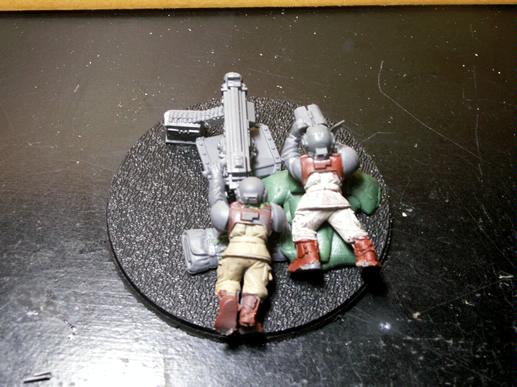 Heavy Bolter, Hvt, Imperial Guard, Prone