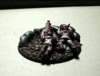 Heavy Weapon, Imperial Guard, Prone