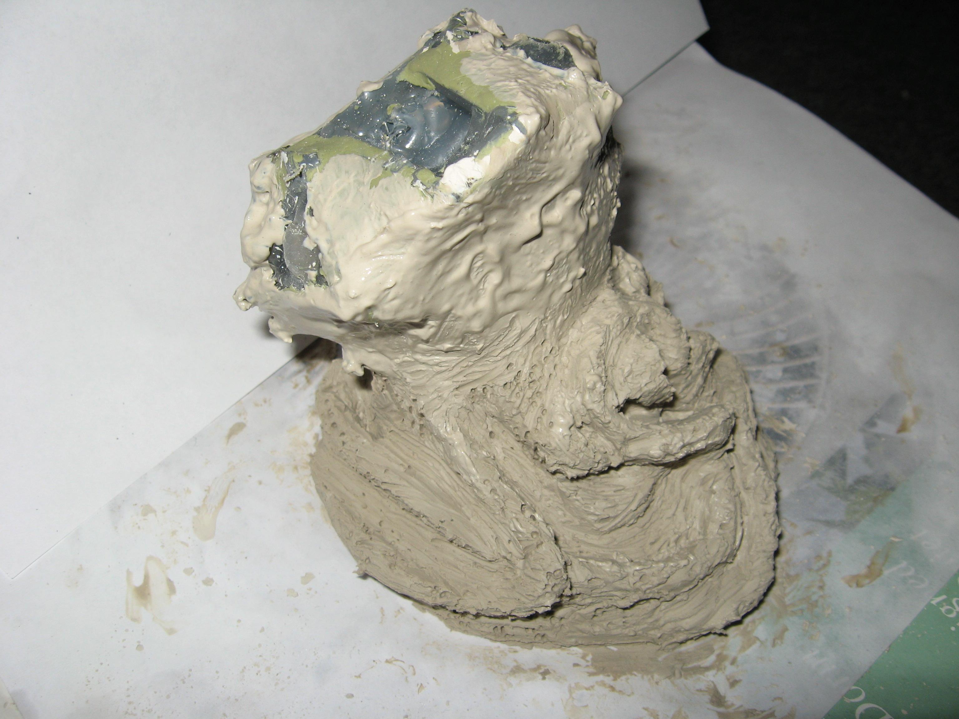 Back torso and gut legs base