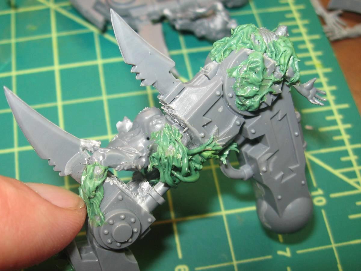 Chaos Daemons, Conversion, Daemons, Soul Grinder, Work In Progress