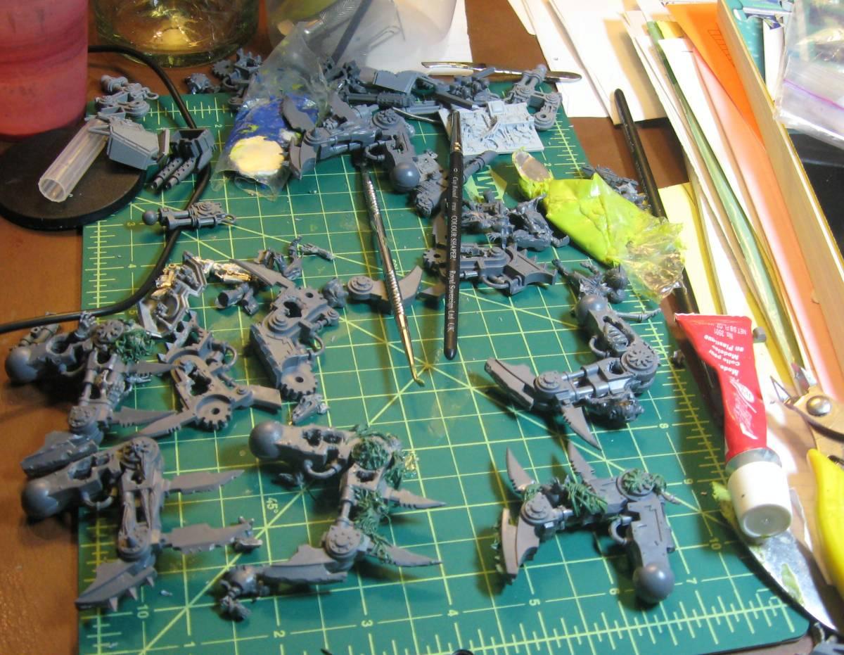 Chaos Daemons, Conversion, Daemons, Soul Grinder, Work In Progress