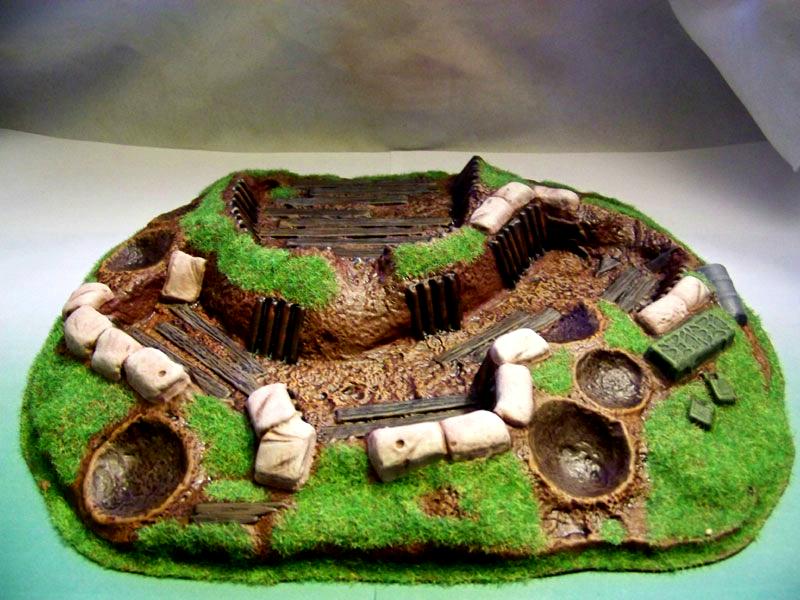 Entrenchment, Imperial Guard, Terrain, Warhammer 40,000