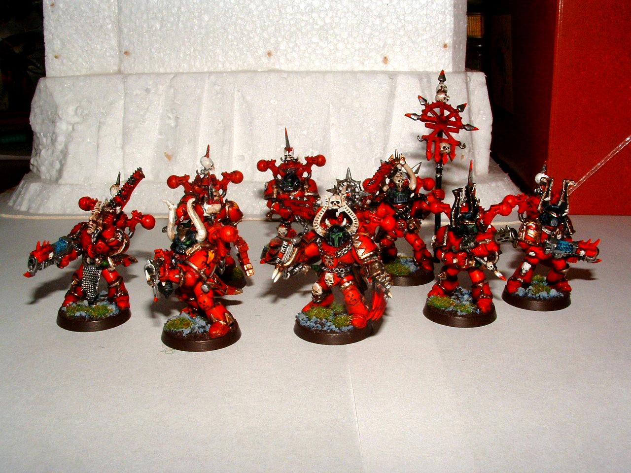 Chaos Space Marines, Khorne, Space, Space Marines, Warhammer 40,000, Warhammer Fantasy
