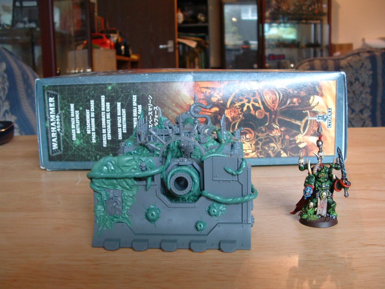 Chaos Space Marines, Nurgle Vindicator - DP