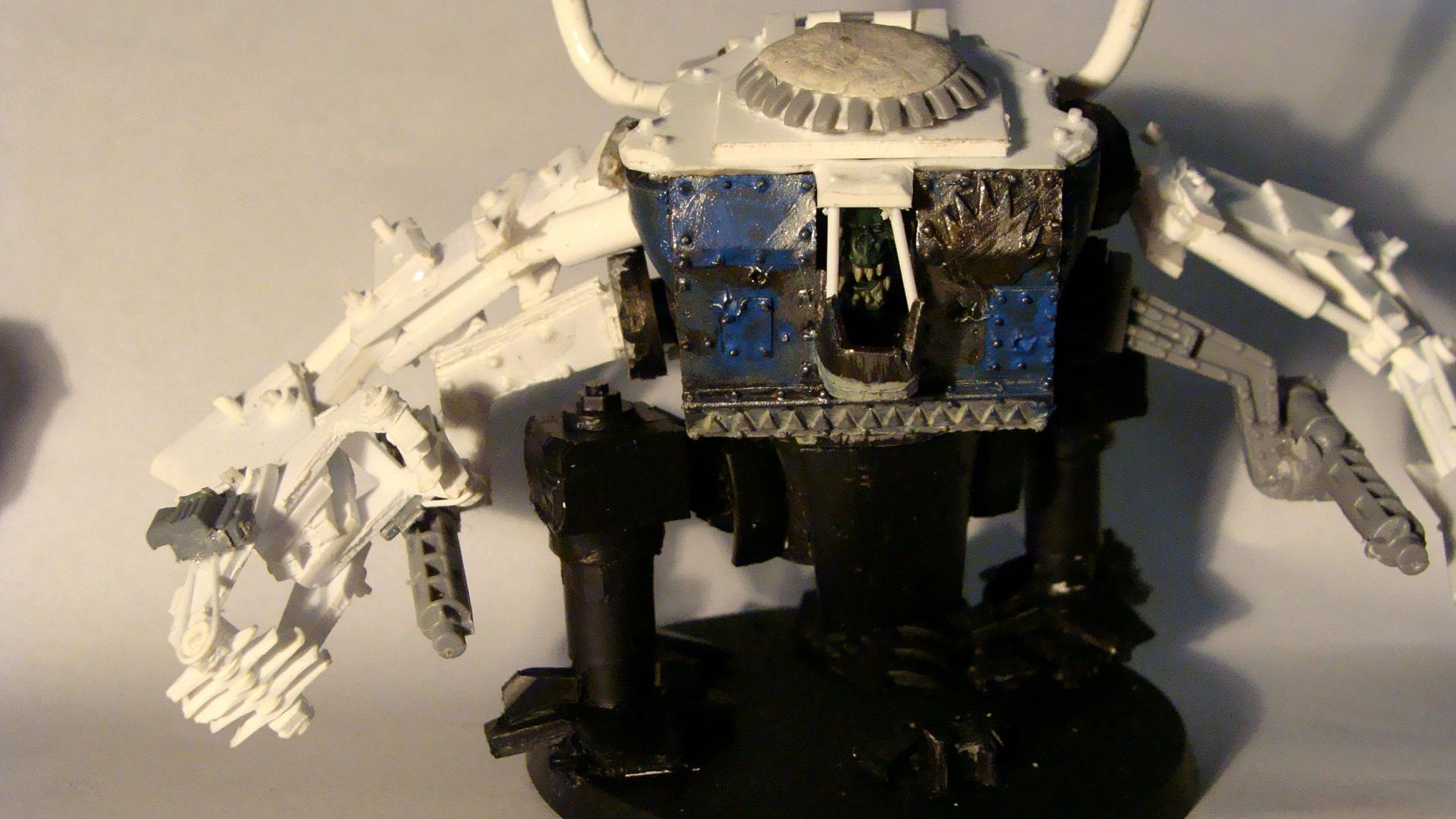 Conversion, Deff Dread, Orks, Scratch Build, Warhammer 40,000