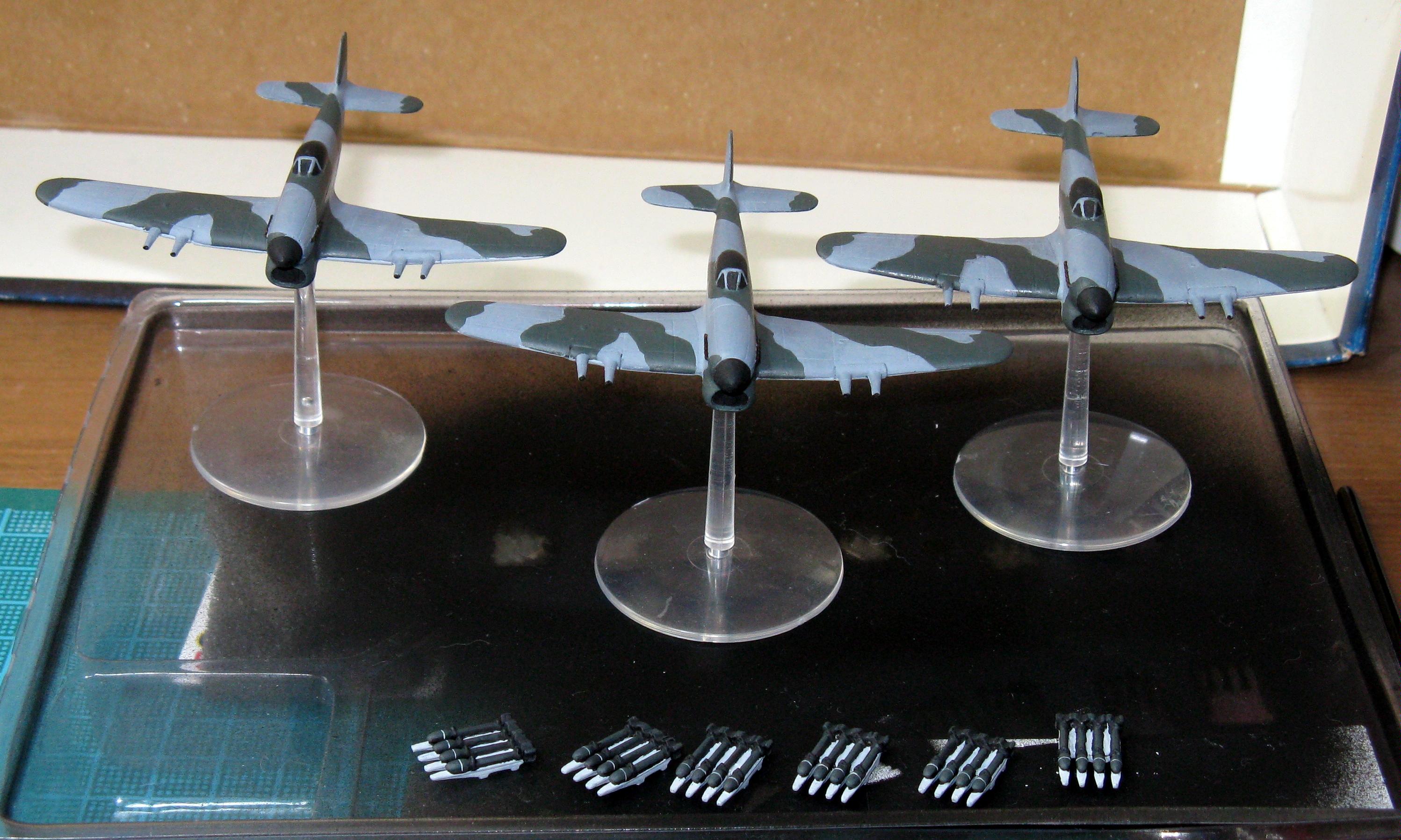 Battlefront, British, Flames Of War, Typhoon, Work In Progress