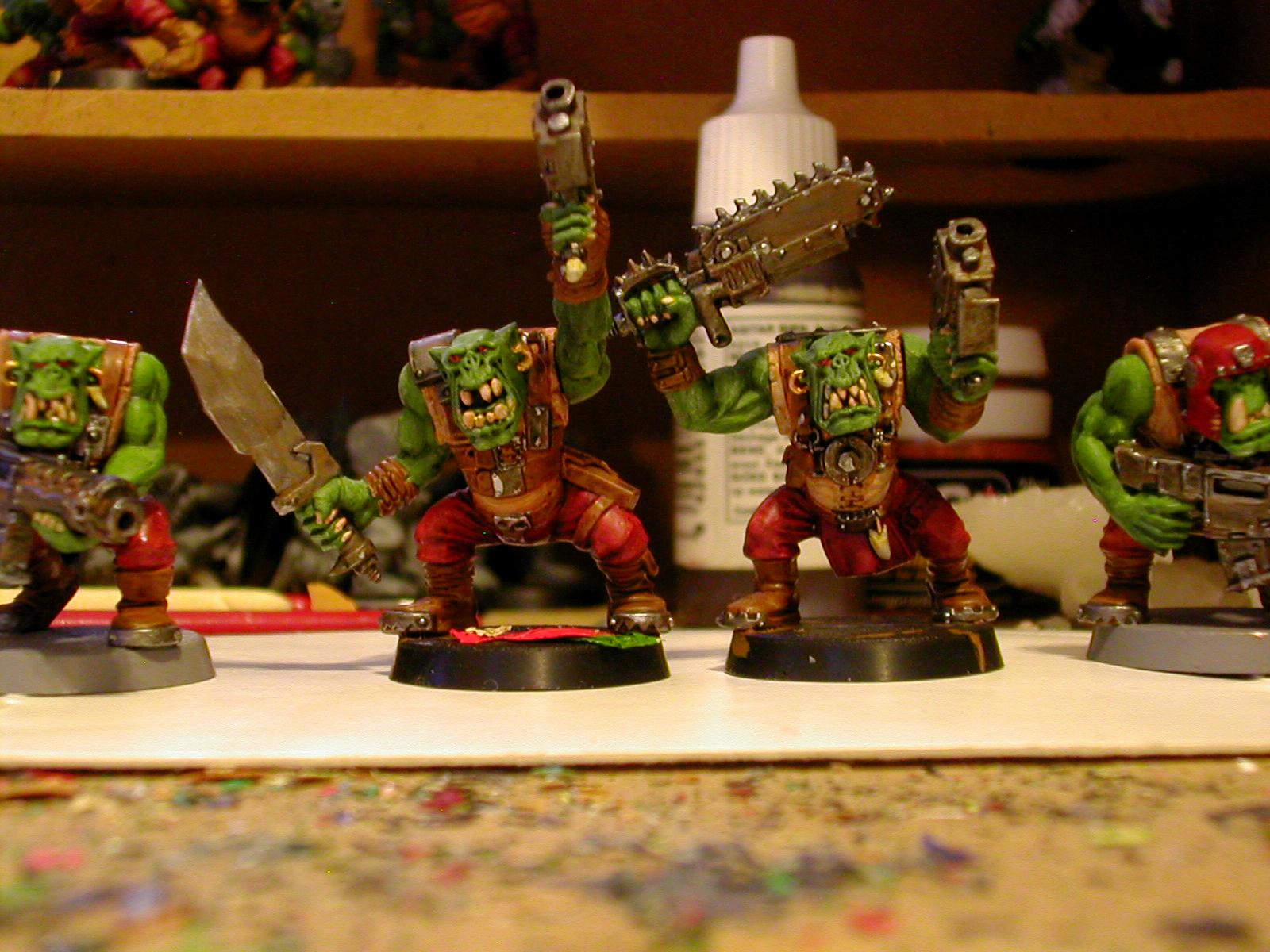 Boy, Orks, closer up orks