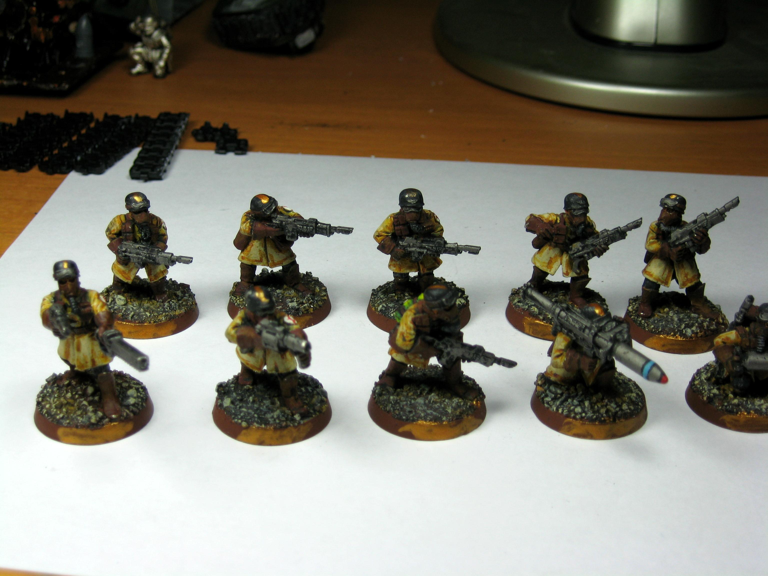 Armageddon Steel Legion, Imperial Guard, Infantry Squad