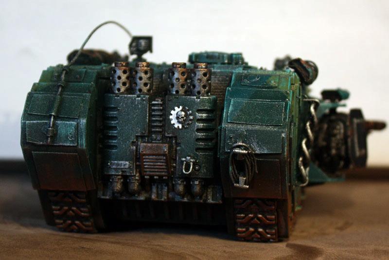 Land Raider, Moving Parts