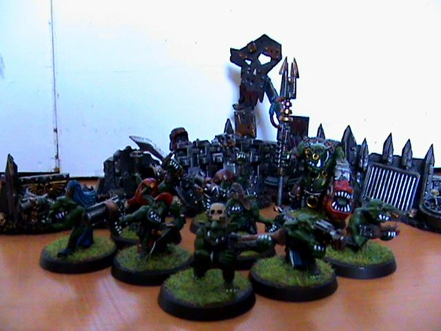 Orks, gretchins and runtherd