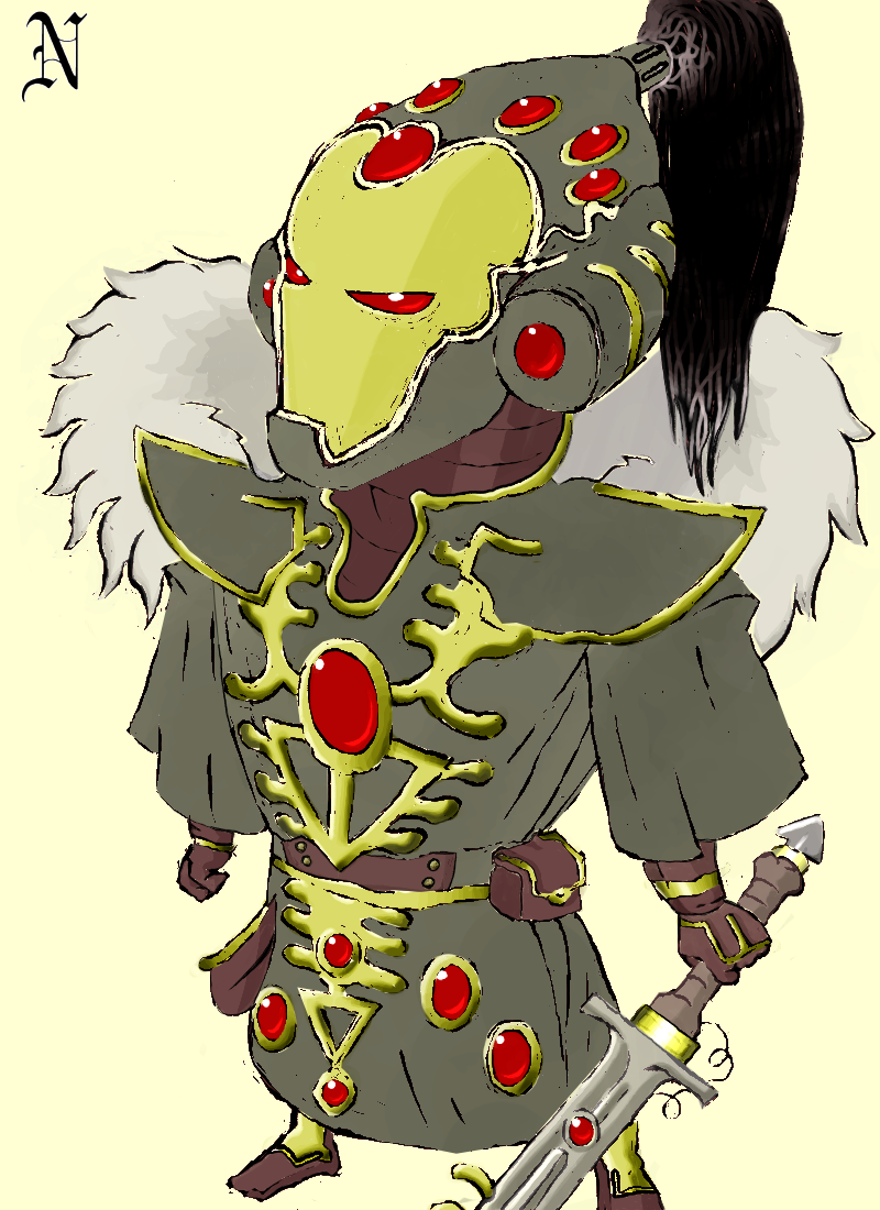 Artwork, Eldar, Warlock