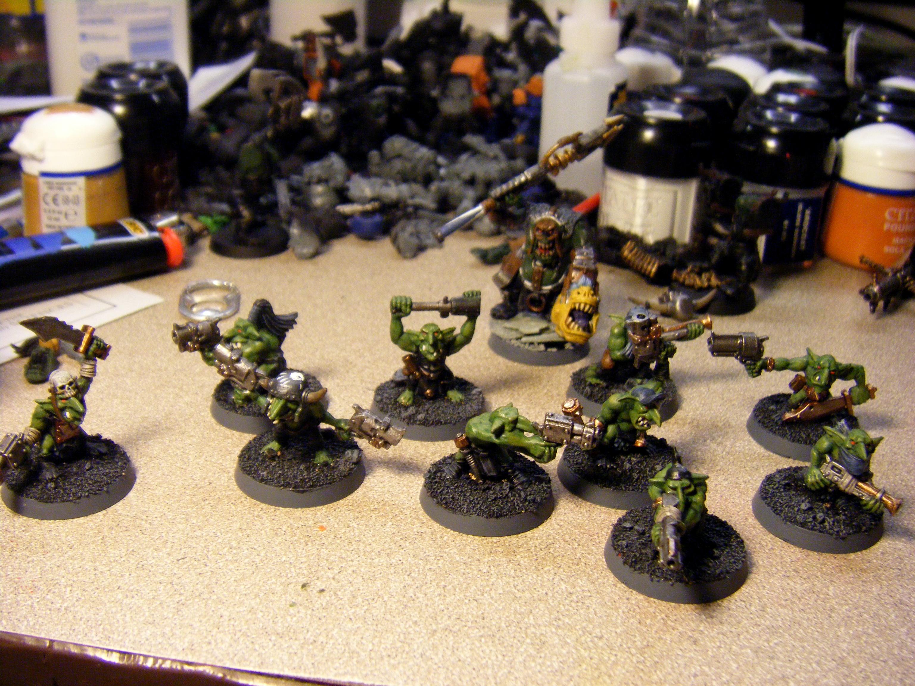 Orks, Ramos Asura, Gretchin Mob and Runtherd