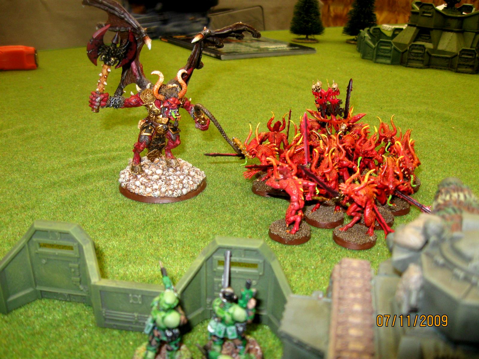 Battle Report, Chaos, Daemons, Khorne