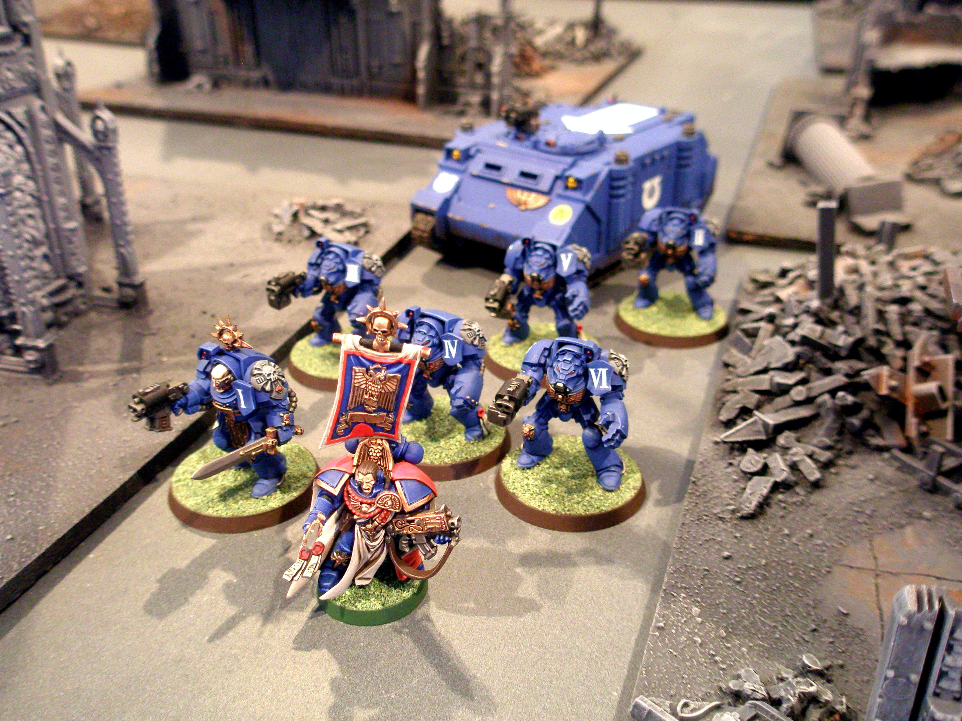 Battle Report, Space Marines, Terminator Armor, Ultramarines