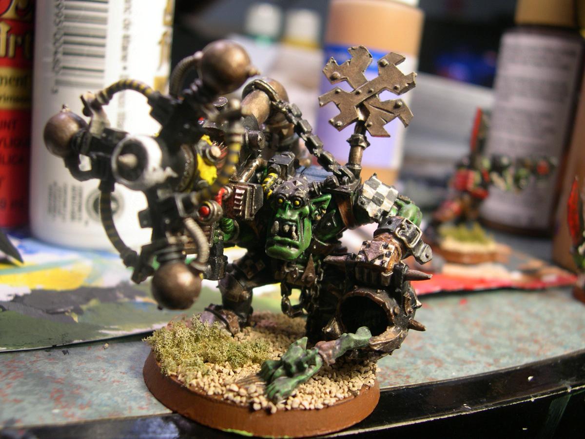 Mekboy, Orks, Sag, Shokk Attack Gun