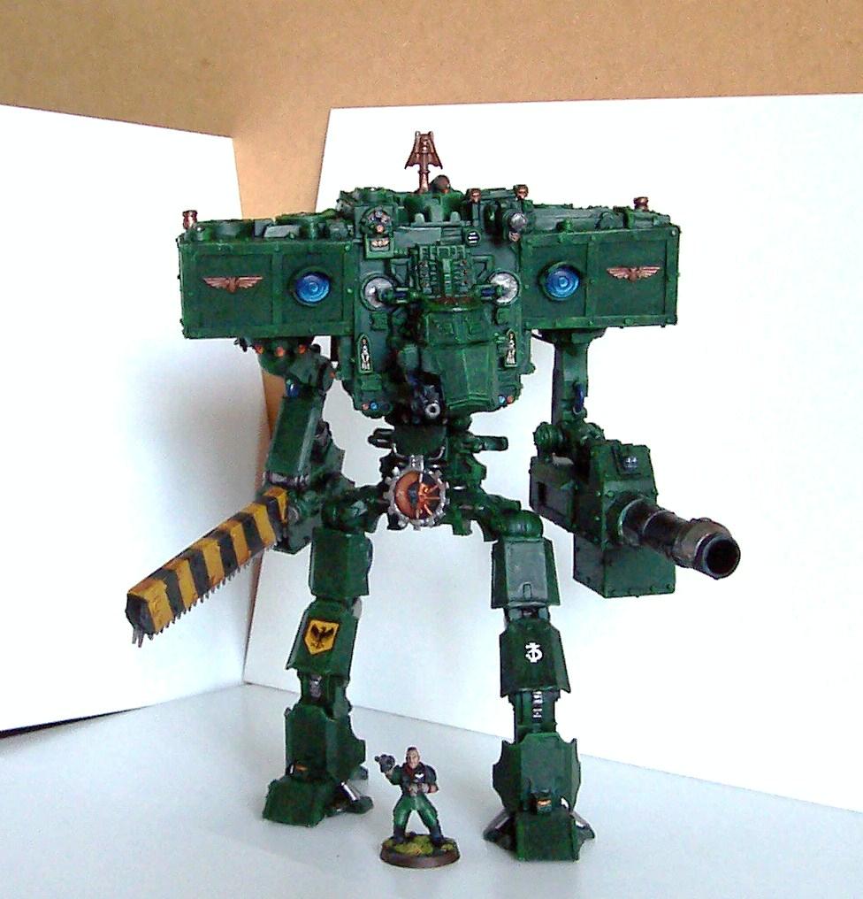Apocalypse, Conversion, Knight Paladin, Titan, Warhammer 40,000