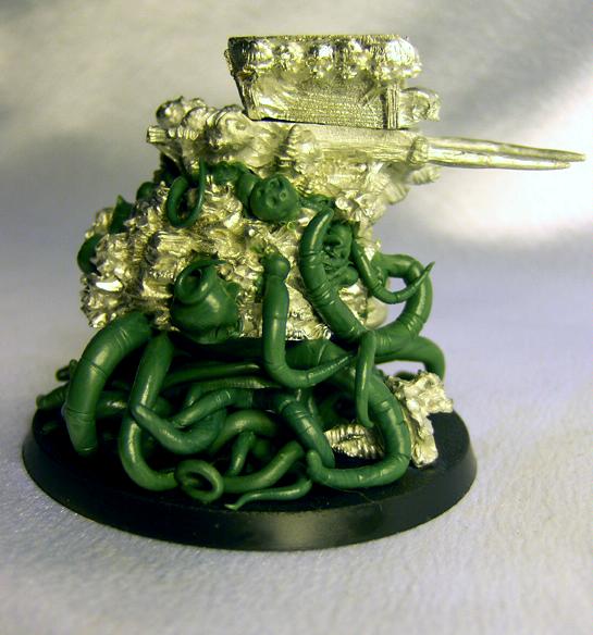 Chaos, Conversion, Epidemius, Greenstuff, Mod, Nurgle, Work In Progress
